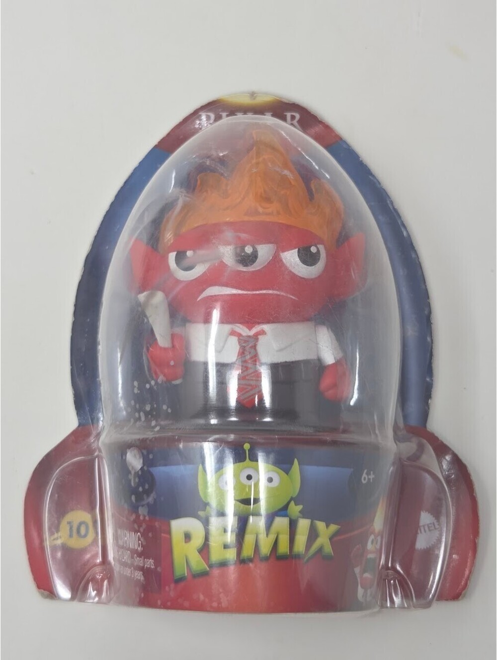 Pixar Remix Anger Figure Mattel Toy Story Alien Mashup Sealed Figure
